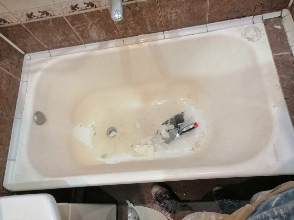 реставрация ванн акрилом в Быхове